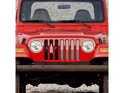 Grille Insert; Texas Tactical State Flag (97-06 Jeep Wrangler TJ)