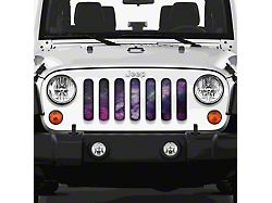 Grille Insert; Waa Waa White Space (07-18 Jeep Wrangler JK)