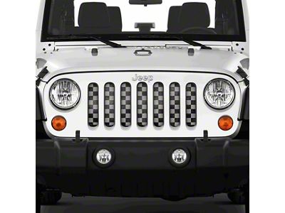 Grille Insert; Winner Winner (07-18 Jeep Wrangler JK)