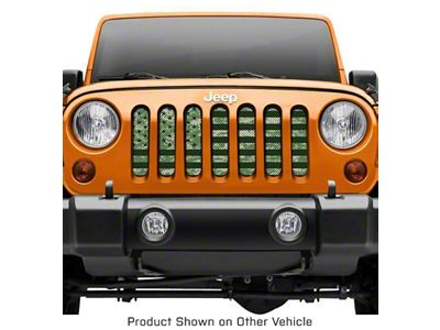 Grille Insert; American Flag Digi Green Camo (20-25 Jeep Gladiator JT)