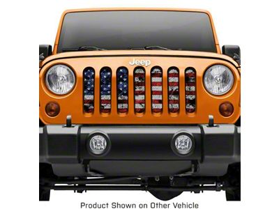 Grille Insert; Dirty Grace (18-25 Jeep Wrangler JL w/o TrailCam)