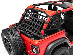 Dirty Dog 4x4 3-Piece Rear Spider Netting Kit (18-25 Jeep Wrangler JL 4-Door)