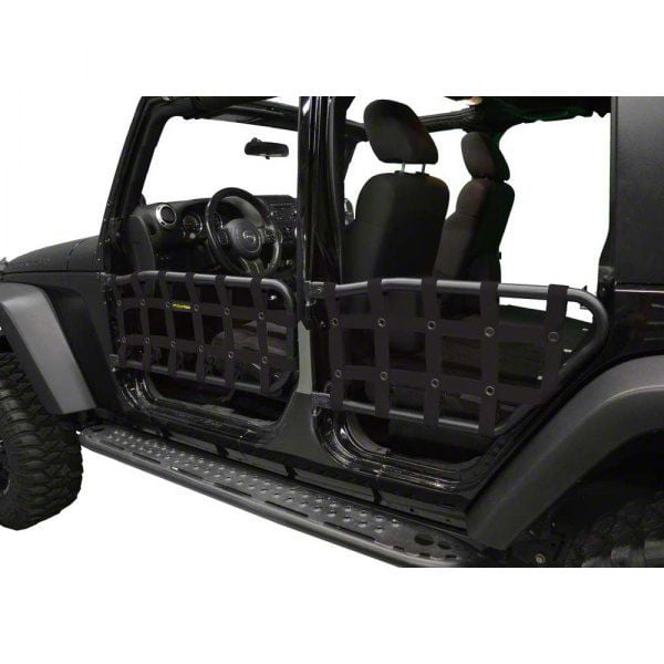 Dirty Dog 4x4 Jeep Wrangler Tube Door Nets for Olympic 4x4