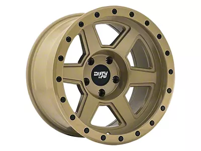 Dirty Life Compound Desert Sand 6-Lug Wheel; 18x9; -12mm Offset (05-15 Tacoma)