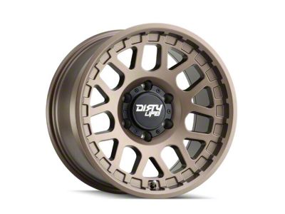 Dirty Life Mesa Dark Bronze 6-Lug Wheel; 17x9; 0mm Offset (24-25 Tacoma)