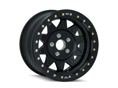 Dirty Life Roadkill Race Matte Black Beadlock 6-Lug Wheel; 17x9; -14mm Offset (24-25 Tacoma)