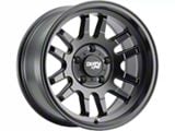 Dirty Life Canyon Matte Black 6-Lug Wheel; 17x9; 0mm Offset (25-26 4Runner)