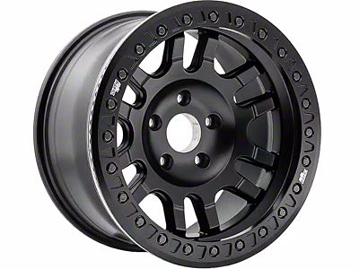 Dirty Life Canyon Race Matte Black 6-Lug Wheel; 17x9; -12mm Offset (21-25 Bronco, Excluding Raptor)