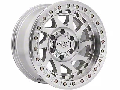Dirty Life Enigma Race Machined 6-Lug Wheel; 17x9; -38mm Offset (21-25 Bronco, Excluding Raptor)