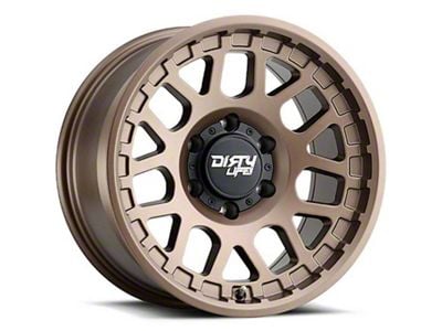 Dirty Life Mesa Dark Bronze 6-Lug Wheel; 17x9; 0mm Offset (21-25 Bronco, Excluding Raptor)
