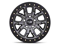 Dirty Life DT-1 Matte Gunmetal Wheel; 17x9; -12mm Offset (05-10 Jeep Grand Cherokee WK, Excluding SRT8)