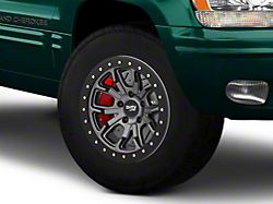 Dirty Life DT-1 Matte Gunmetal Wheel; 17x9; -12mm Offset (99-04 Jeep Grand Cherokee WJ)