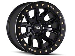 Dirty Life DT-1 Matte Black Wheel; 17x9; -12mm Offset (18-25 Jeep Wrangler JL)