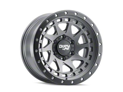 Dirty Life Enigma Pro Satin Graphite Wheel; 17x9; -12mm Offset (18-25 Jeep Wrangler JL)