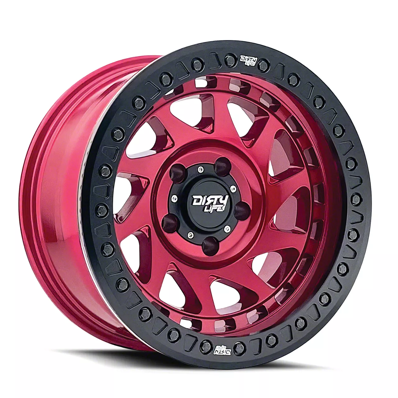 KAGEROU / Light Pink・Matte Silver rim JT Jeep Wrangler KOKORO-OR Pink Wheel; 20x9; 18mm Offset (18-25
