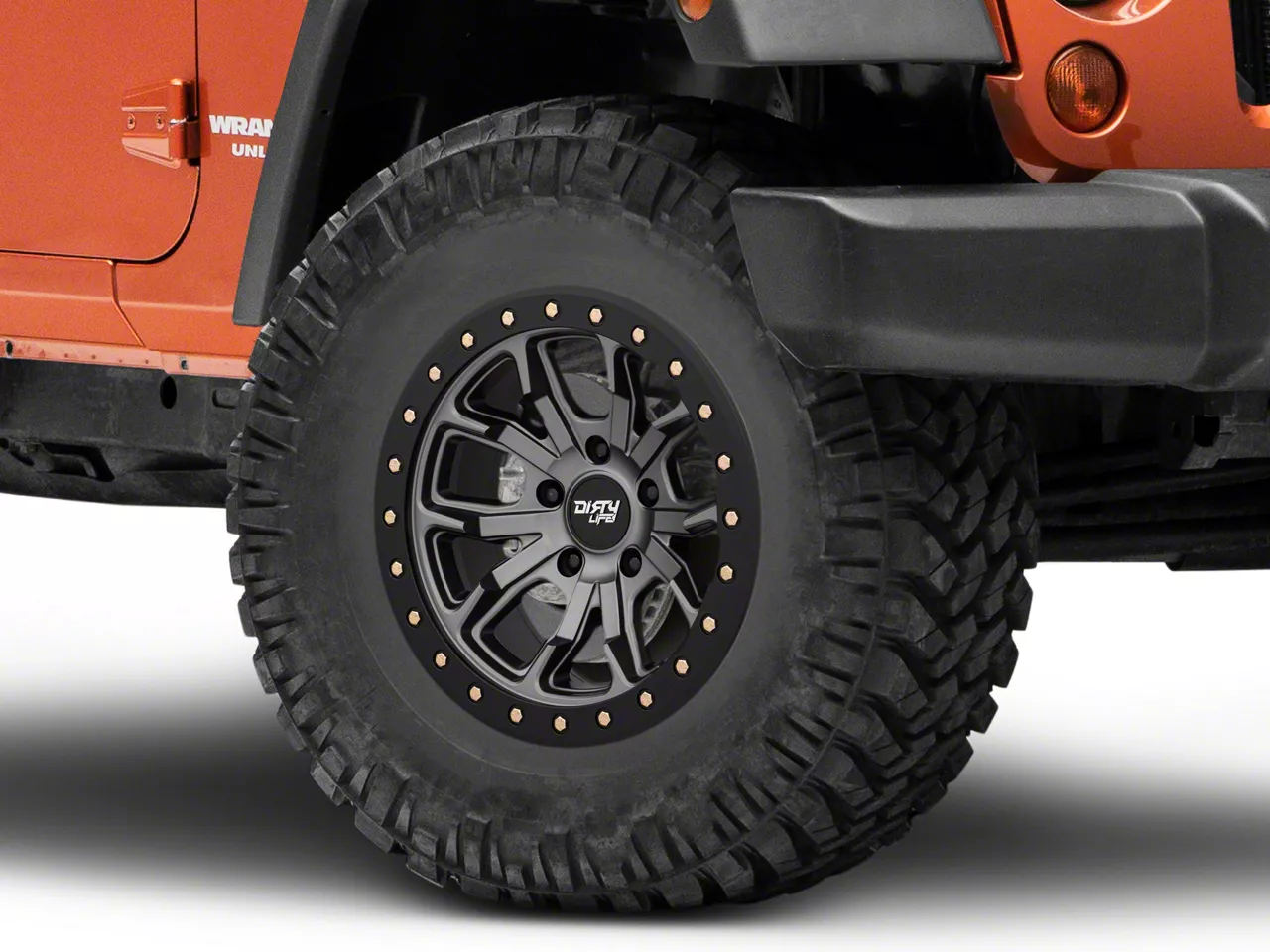 KMC Jeep Wrangler Dirty Harry Textured Black Wheel; 17x9