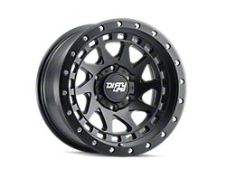 Dirty Life Enigma Pro Matte Black Wheel; 17x9; -12mm Offset (07-18 Jeep Wrangler JK)