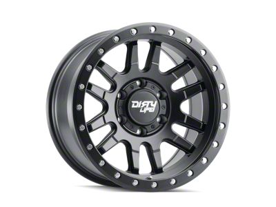Dirty Life Canyon Pro Matte Black 6-Lug Wheel; 17x9; -12mm Offset (16-23 Tacoma)