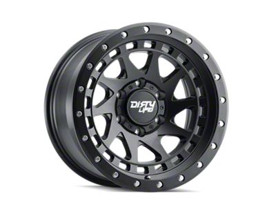 Dirty Life Enigma Pro Matte Black 6-Lug Wheel; 17x9; -38mm Offset (16-23 Tacoma)