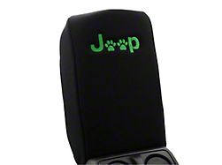 Distinction Applied Center Console Cover with Jeep Paw Print Logo (20-25 Jeep Gladiator JT)