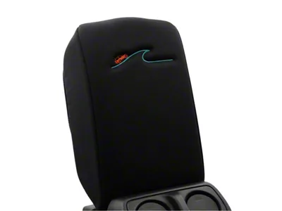 Distinction Applied Center Console Cover with Jeep Wave Logo (18-25 Jeep Wrangler JL)