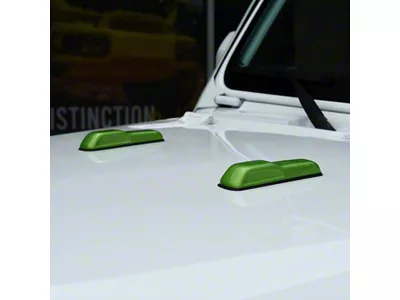 Distinction Applied Cover'd Up Windshield Bumper Covers (18-25 Jeep Wrangler JL)