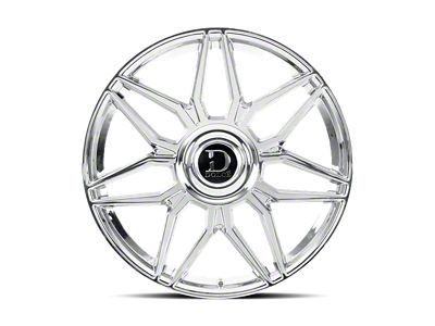 Dolce Luxury Verona Chrome 6-Lug Wheel; 24x10; 25mm Offset (25-26 4Runner)