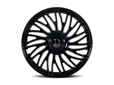 Dolce Luxury Sesto Glossy Black 6-Lug Wheel; 22x9.5; 18mm Offset (22-25 Tundra)