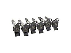 Dragon Fire Performance Ignition Coil Packs; Black (10-21 4.0L 4Runner)
