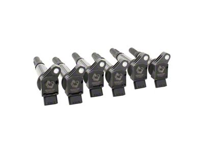 Dragon Fire Performance Ignition Coil Packs; Black (10-21 4.0L 4Runner)