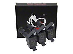 Dragon Fire Performance Ignition Coil Packs; Black (21-24 1.5L EcoBoost Bronco Sport)