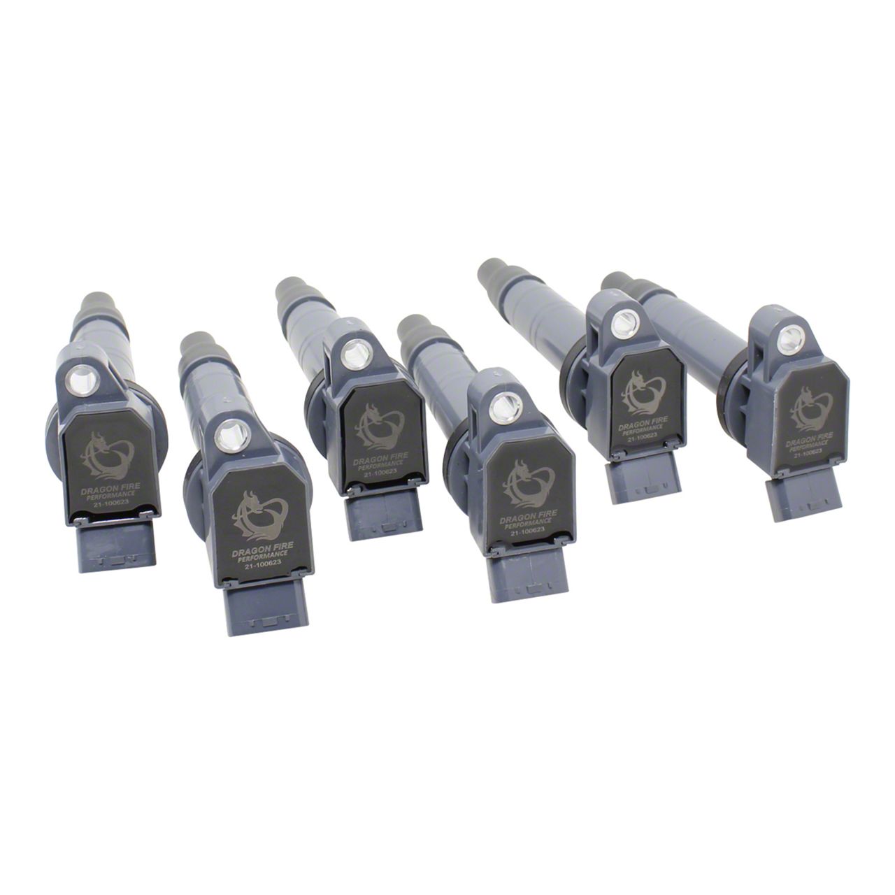 Tacoma CIC チーフ Dragon Fire Performance Tacoma Ignition Coil Packs; Black
