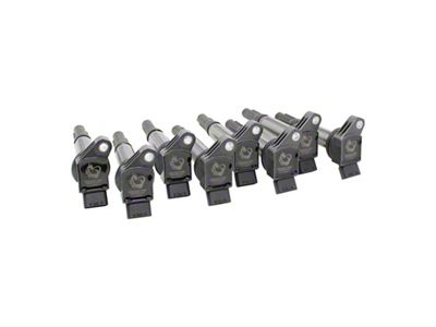 Dragon Fire Performance Ignition Coil Packs; Black (07-21 5.7L Tundra; 10-17 4.6L Tundra)