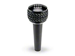 DV8 Offroad 6-Speed Shift Knob; Black (05-10 Jeep Wrangler TJ & JK)