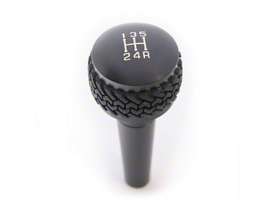 DV8 Offroad 5-Speed Shift Knob; Black (97-06 Jeep Wrangler TJ)