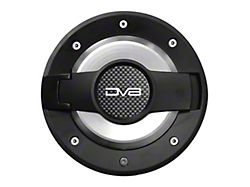 DV8 Offroad Fuel Door; Black (97-06 Jeep Wrangler TJ)