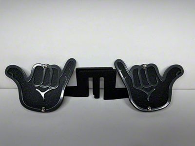 Drop Zone Off Road Hang Loose Foot Pegs; Gray (20-25 Jeep Gladiator JT)