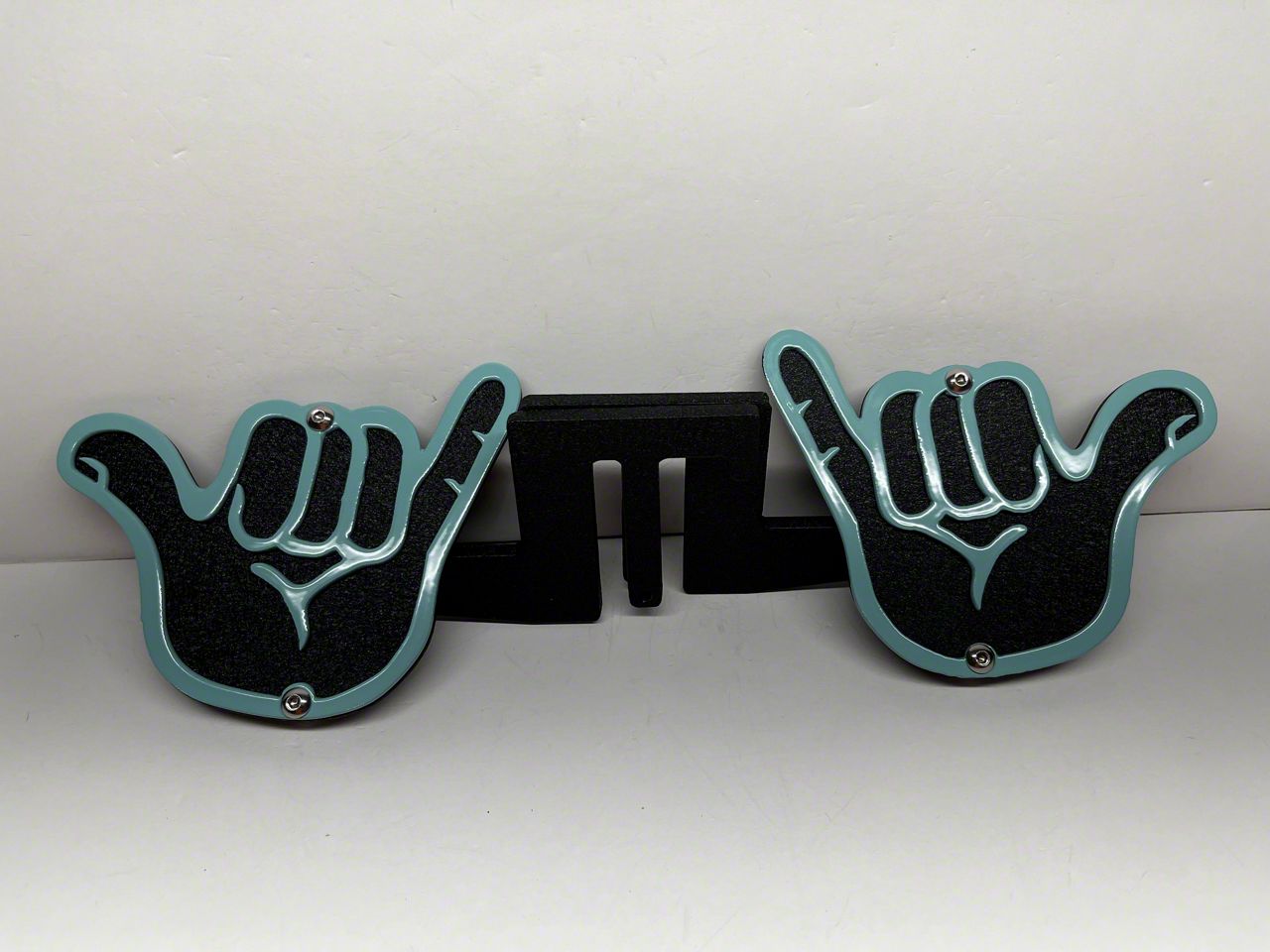 Drop Zone Off Road Jeep Wrangler Hang Loose Foot Pegs; Sea Foam Green