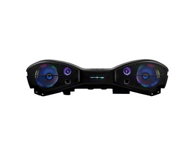 DS18 Plug and Play RGB Loaded Sound Bar Package; Black (24-25 Jeep Gladiator JT)