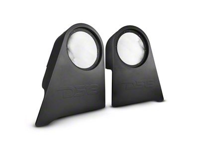 DS18 12-Inch Wheel Well Subwoofer Enclosures (07-18 Jeep Wrangler JK)