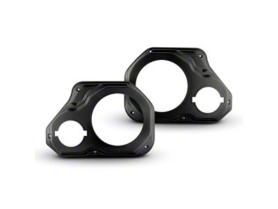 DS18 Front Door Speaker Panels for 6.50-Inch Speakers and and 1-Inch Tweeters (18-25 Jeep Wrangler JL)