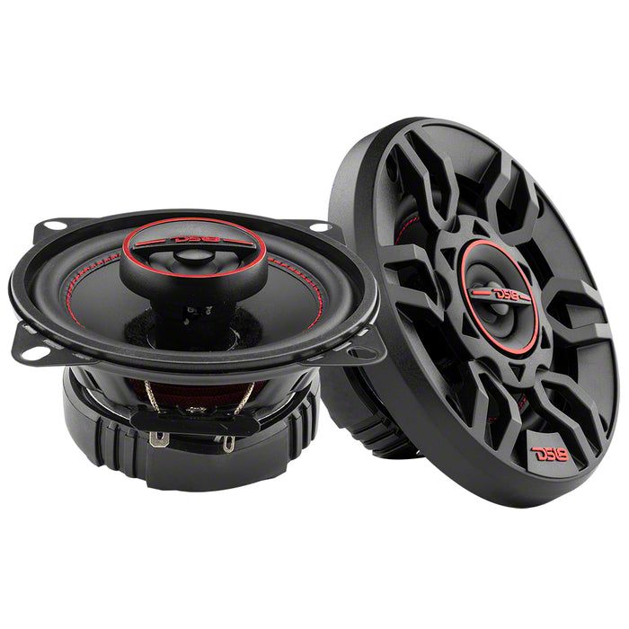 DS18 Tacoma GEN-X 4-Inch 2-Way Coaxial Speakers; 40 Watts G4XI