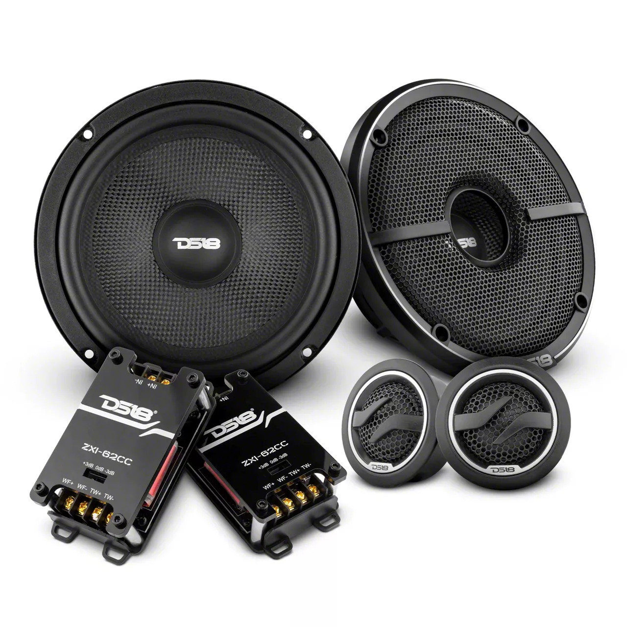 DS18 Tundra ZXI 6.50-Inch 2-Way Component Speaker System