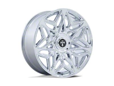 DUB Anomaly Chrome 6-Lug Wheel; 24x10; 25mm Offset (17-24 Titan)