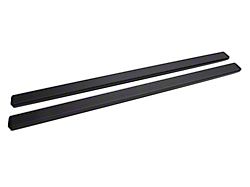 RedRock I4 Running Boards; Black (07-21 Tundra Double Cab)