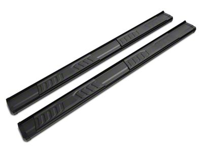 RedRock S6 Running Boards; Black (07-21 Tundra Double Cab)