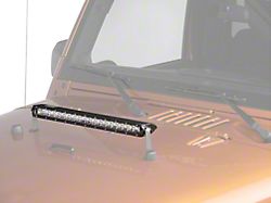 DV8 Offroad 20-Inch SL8 Slim Series LED Light Bar; Spot Beam (Universal; Some Adaptation May Be Required)