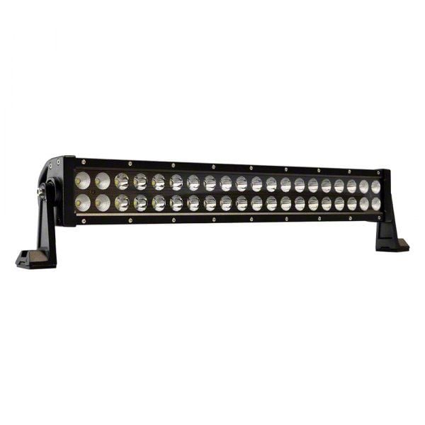 Raxiom Jeep Wrangler 20-Inch Dual Row LED Light Bar; Flood