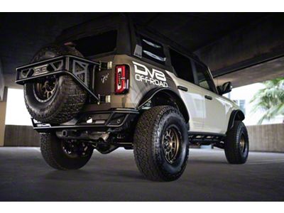 DV8 Offroad Competition Series Rear Bumper (21-25 Bronco, Excluding Raptor)
