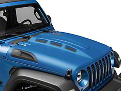 DV8 Offroad Heat Dispersion Vented Hood; Unpainted (20-25 Jeep Gladiator JT, Excluding Mojave)